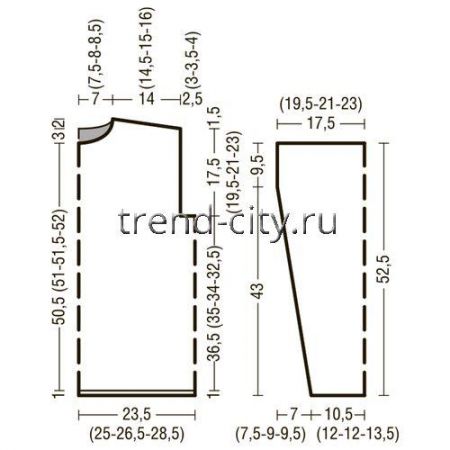 Свитер спицами цвета охры