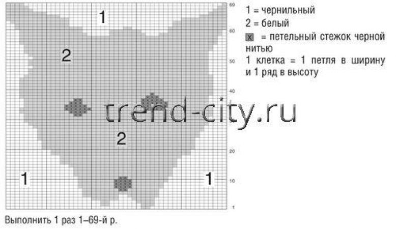 Безрукавка спицами с крупным узором