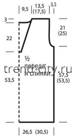 Красная ажурная безрукавка спицами