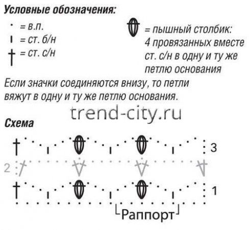 Черный ажурный джемпер крючком