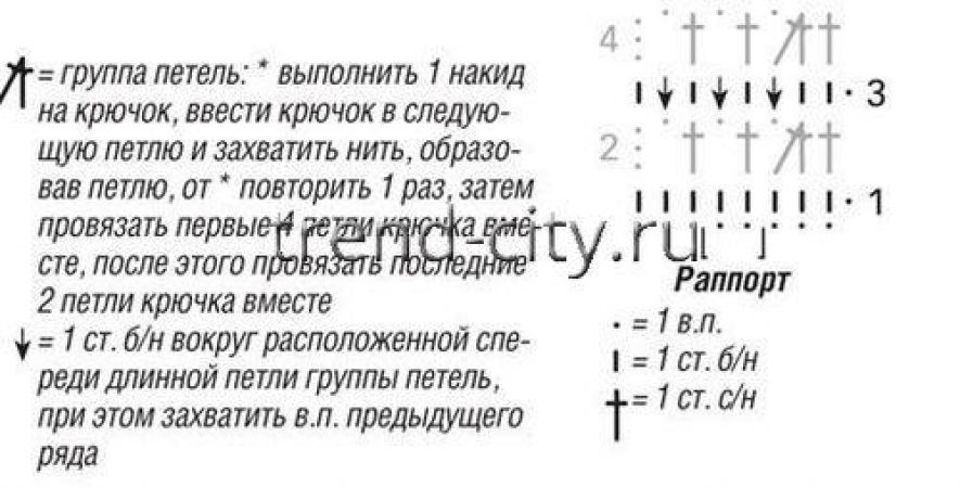 Капюшон крючком в стиле пэчворк