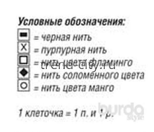 Укороченный пуловер спицами с жаккардовым рисунком