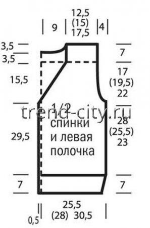 Жилет спицами с жаккардовыми узорами