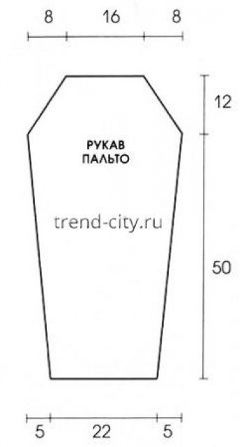 Женский комплект платье спицами и пальто