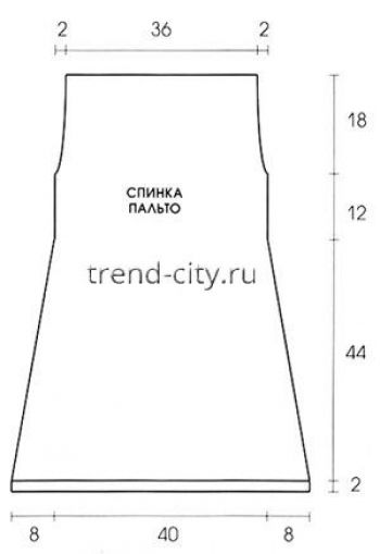 Женский комплект платье спицами и пальто