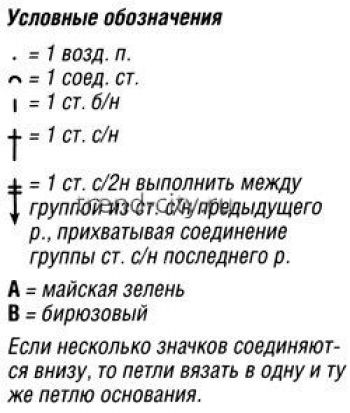 Полосатый топ спицами с фантазийным узором