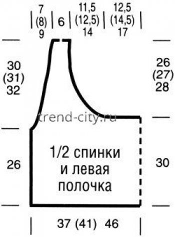 Топ спицами с открытой спиной