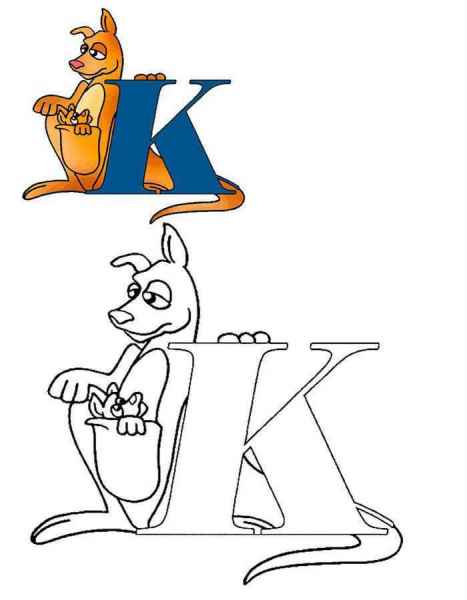 Буква K