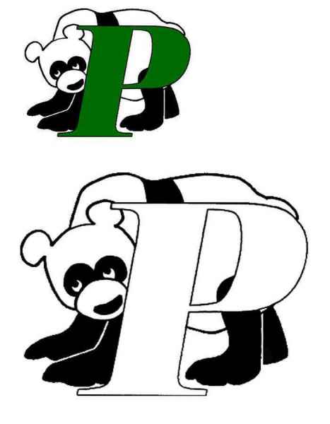 Буква P