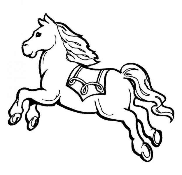 Цирковая лошадь