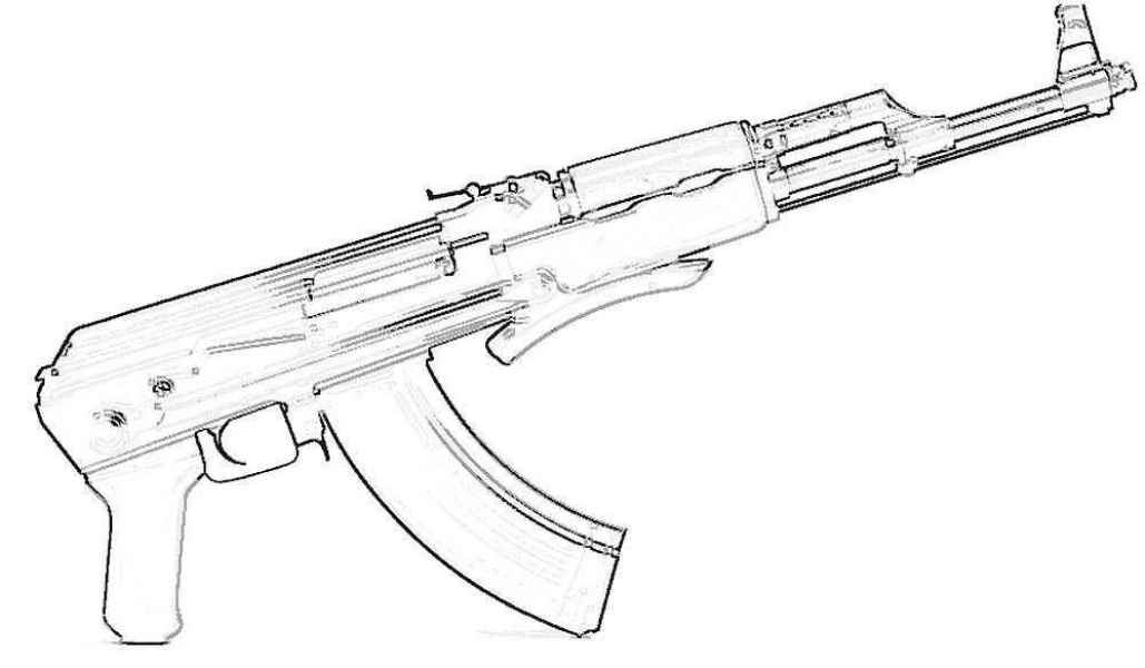 Винтовка со штыком