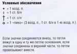 Ажурный узор крючком № 1645